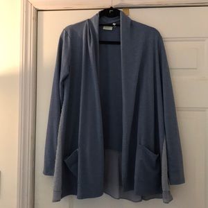 Periwinkle blue swing sweater